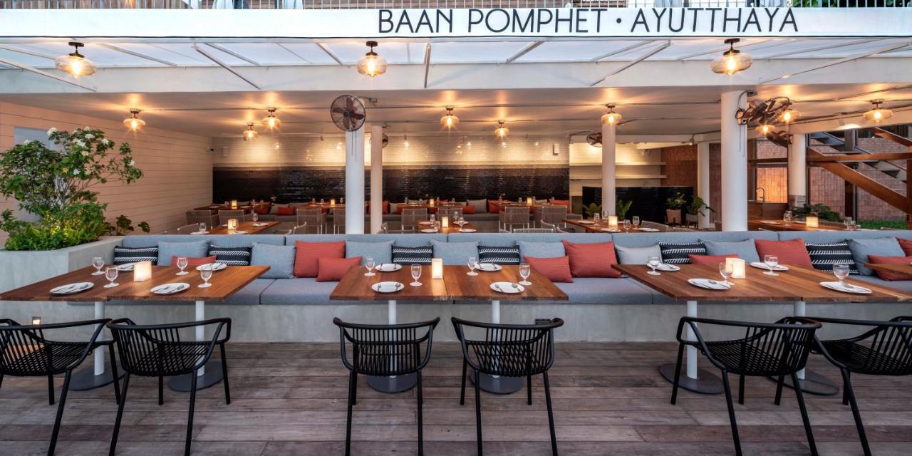 Baan Pomphet Hotel Ayutthaya Bagian luar foto